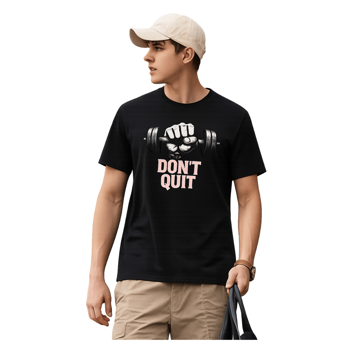 Don’t Quit  Cotton T-Shirt